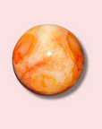 Amazing Quartz-Filled Carnelian Sphere