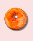 Amazing Quartz-Filled Carnelian Sphere