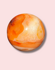 Amazing Quartz-Filled Carnelian Sphere