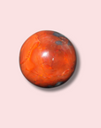 Moody Carnelian x Orca Agate Sphere