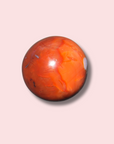 Moody Carnelian x Orca Agate Sphere