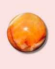 Stunning Carnelian Sphere With Nice Cave