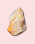 Funky Carnelian Flame With Cool Colors