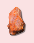 Fiery Red Carnelian Flame