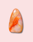 Carnelian Freeform With Pretty Banding