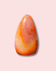 Carnelian Freeform With Pretty Banding