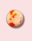 Cute Quartz-Filled Carnelian Sphere