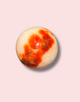 Cute Quartz-Filled Carnelian Sphere