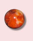Cool Mossy Carnelian Sphere