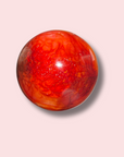 Gorgeous Pinkish Orange Carnelian Sphere