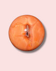 Beautiful Coral Colored Carnelian Sphere