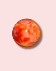 Pretty Carnelian Sphere With Pink Undertone