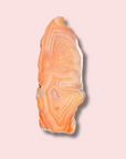 Gorgeous Pastel Banded Carnelian Slab