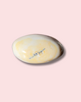 Pastel Yellow Sea Jasper Palm Stone - Made in Mother Nature