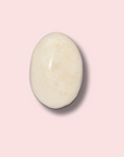 Creamy Sea Jasper Palm Stone - Made in Mother Nature