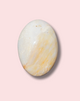 Pastel Blue & Yellow Sea Jasper Palm Sfone - Made in Mother Nature