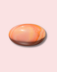 Beautiful Pink Polychrome Jasper Palm Stone - Made in Mother Nature