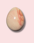 Pastel Pink Polychrome Jasper Egg - Made in Mother Nature