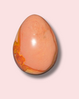 Pretty Pink Polychrome Jasper Egg - Made in Mother Nature