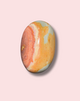 Golden Polychrome Jasper Palm Stone - Made in Mother Nature
