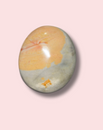 Blue & Yellow Polychrome Jasper Palm Stone - Made in Mother Nature