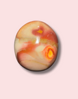 Funky Polychrome Jasper Palm Stone - Made in Mother Nature