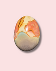 Gorgeous Polychrome Jasper Palm Stone - Made in Mother Nature