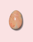 Pink & Blue Polychrome Jasper Palm Stone - Made in Mother Nature