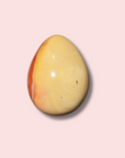 "Strawberry Banana" Polychrome Jasper Egg - Made in Mother Nature