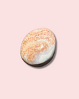 Stunning Pink Orbicular Sea Jasper Palm Stone