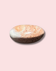 Stunning Pink Orbicular Sea Jasper Palm Stone