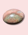Large Pink & Purple Sea Jasper Palm Stone