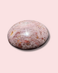 Large Pinkish Purple Sea Jasper Palm Stone