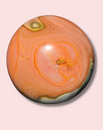 Rare XL Peachy Pink Polychrome Jasper Sphere (4+ lbs)