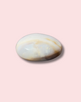 Light Blue Sea Jasper Palm Stone