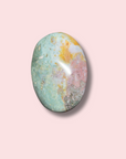Pretty Sea Jasper Palm Stone