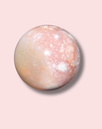 Soft & Feminine Pink Amethyst x Flower Agate Sphere - Made in Mother Nature
