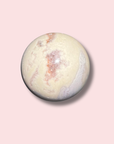 Creamy Pink & Purple Amethyst Sphere With Beautiful Banding - Made in Mother Nature