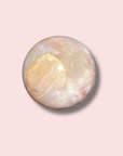 Gorgeous Raspberry Pink Amethyst x Flower Agate Sphere - Made in Mother Nature