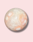 Quartz-Filled Pink Amethyst x Flower Agate Sphere - Made in Mother Nature