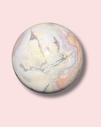 Soothing Pink Amethyst x Flower Agate Sphere - Made in Mother Nature