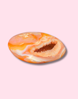 Pretty Pastel Carnelian Heart - Made in Mother Nature