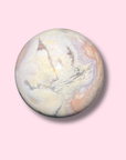 Soothing Pink Amethyst x Flower Agate Sphere - Made in Mother Nature