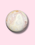 Stunning Pastel Pink Amethyst x Flower Agate Sphere - Made in Mother Nature