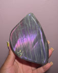 Large Purple & Pink Labradorite Freeform