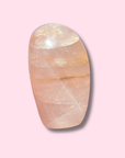 Star Rose Quartz Freeform With Hematoid Layers - Made in Mother Nature