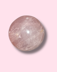 Lavender Star Rose Quartz Sphere - Made in Mother Nature