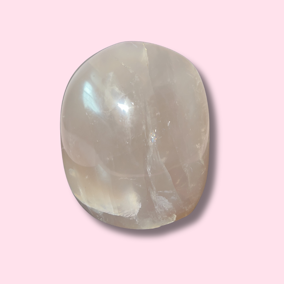 Smoky Blue Star Rose Quartz Freeform - Made in Mother Nature