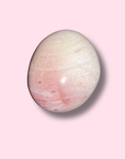 Gorgeous Pink Sea Jasper Palm Stone - Made in Mother Nature