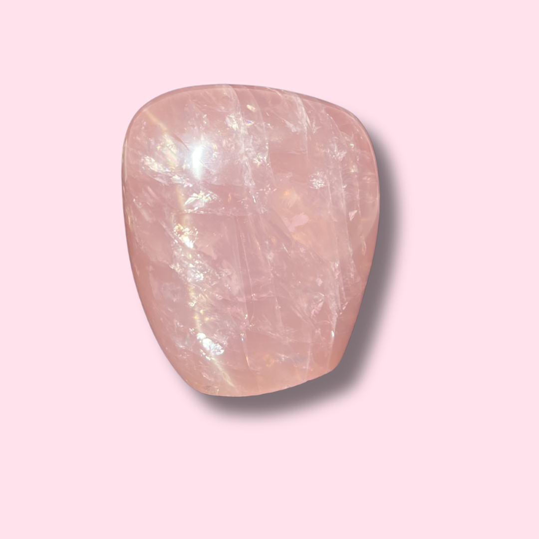 Juicy Pink Star Rose Quartz Freeform - Made in Mother Nature